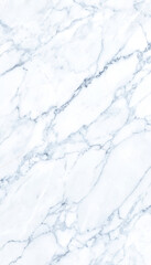 Obraz premium Elegant white marble texture with subtle gray veining, showcasing natural stone patterns, ideal for backgrounds, design projects, and interior decoration concepts, enhancing visual aesthetics