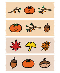 Autumn Masking tapes