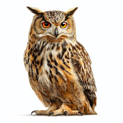 Obraz premium owl isolated on white background