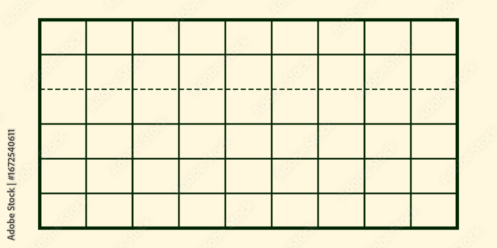 Aufkleber geometric vector tech background with grid lines and dotted details.
