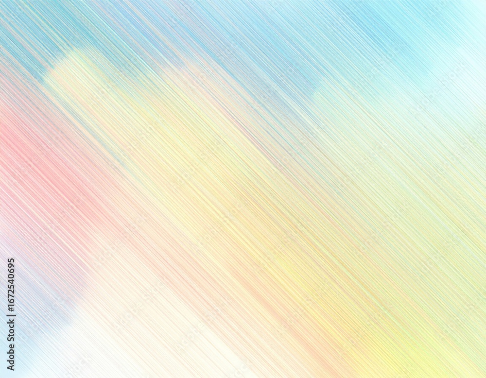Poster abstract diagonal pastel strokes with gradient effect in soft colors background