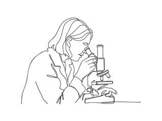 scientist looking through a microscope continue  on jpg