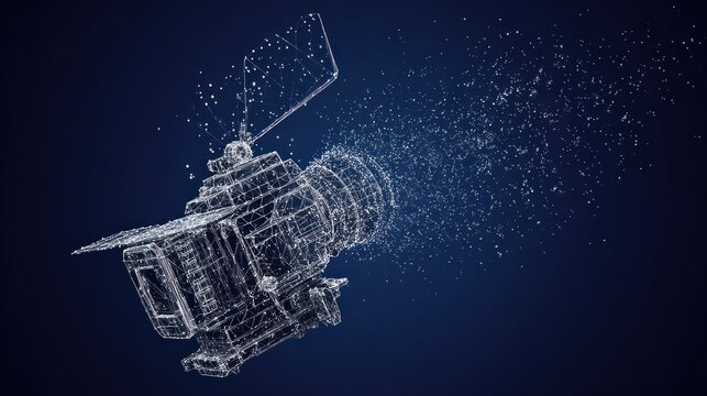 3D camera model dissolving