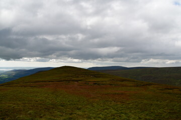 Clouds over the Comeragh Mountains, County Waterford, Ireland