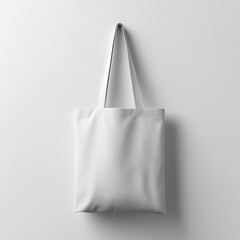 Blank White Tote Bag Mockup Perfect for Branding and Design