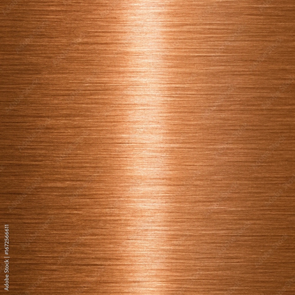 Poster shiny copper texture background with a metallic surface pattern, perfect for adding an industrial or