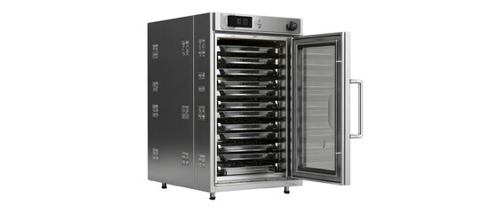 Stainless steel food warmer with multiple trays