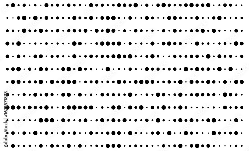 Aufkleber dynamic vector tech background with pattern of dotted lines and circles.