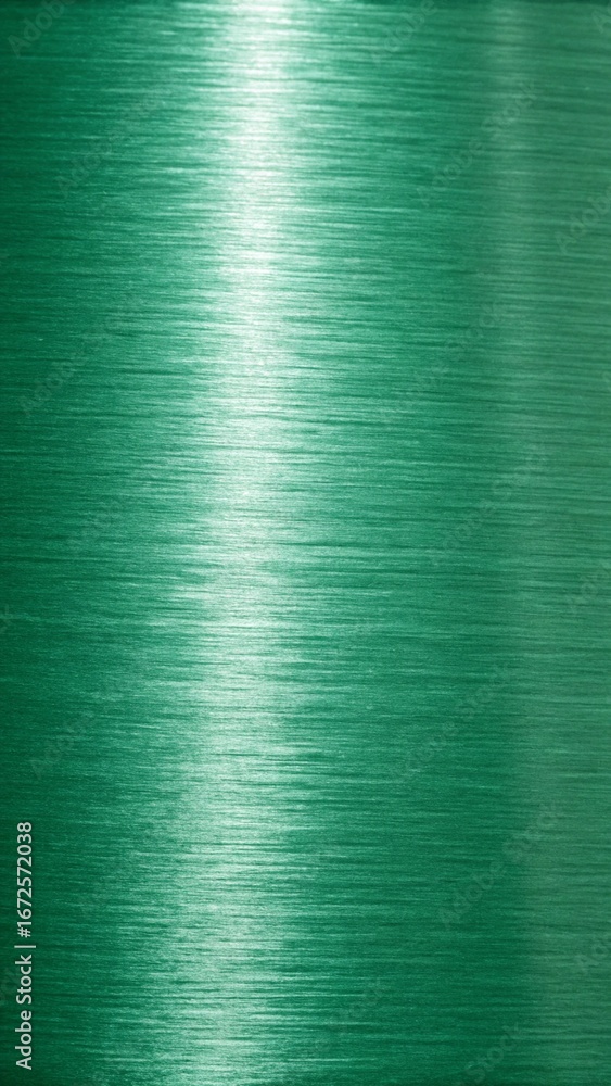 Poster green metal texture background with a shiny surface and abstract pattern, perfect for adding a moder