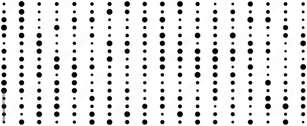Aufkleber modern vector tech background with black dots pattern on white.
