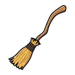 Obraz premium Witch Broom