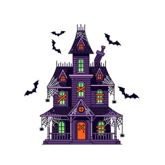 Haunted halloween house