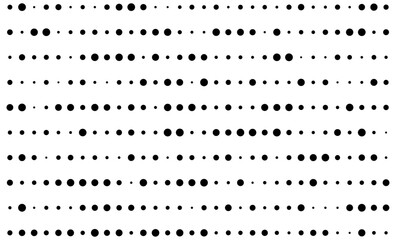 Monochrome dot pattern: minimalist vector tech background with geometric circles.