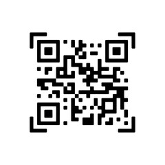 Black and White QR Code Isolated on White Background for Scanning and Information Retrieval Modern Technology and Mobile Interaction Digital Code for Data Access