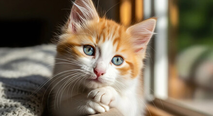 Fototapeta premium portrait of a cat