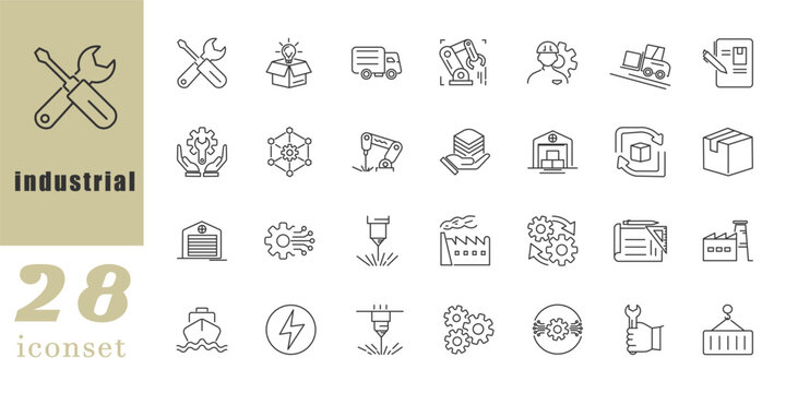 industrial project iconsheet for your business, corporate touch icon. power, industry, icon, cion, nature, setting, gear, crain, vehicles, iconset, strenth, tools, safety, team, care, service, factory