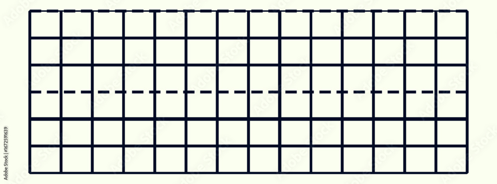 Aufkleber minimalist grid pattern vector with geometric tech background design.