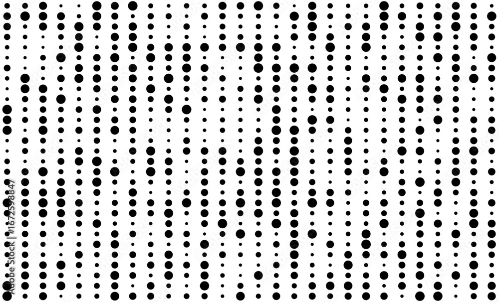 Aufkleber dynamic dot pattern vector: seamless tech background design.