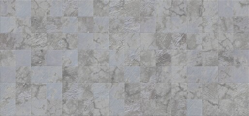 Light gray stone tiled floor for modern interior design projects. Ideal for home renovations and architectural visualizations.