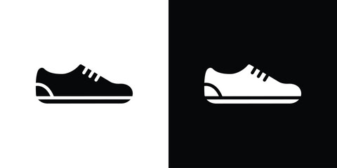Shoes icon design vector collection. flat icons.
