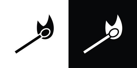 Matches icon design vector collection. flat icons.