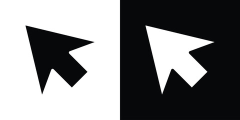 Cursor arrow icon design vector collection. flat icons.
