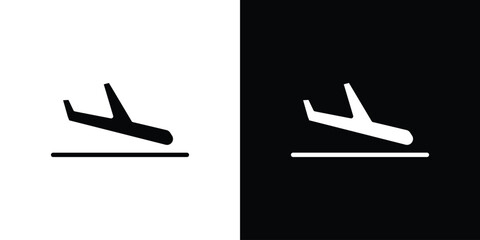 Arrival icon design vector collection. flat icons.