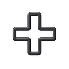 Obraz premium medical cross icon