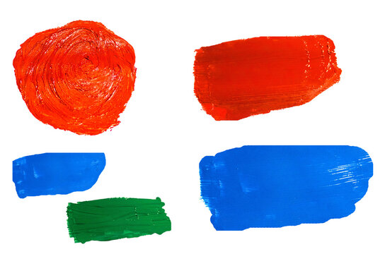 Farbcollage Rot Gr&uuml;n Blau