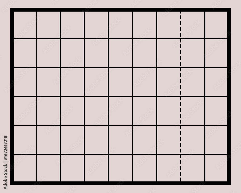 Aufkleber grid pattern with dotted line on vector tech background.