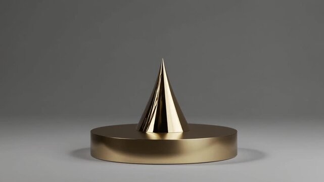 Contemporary Three-Dimensional Simple Non-Representational Backdrop Comprising Elementary Basic Forms and Structures