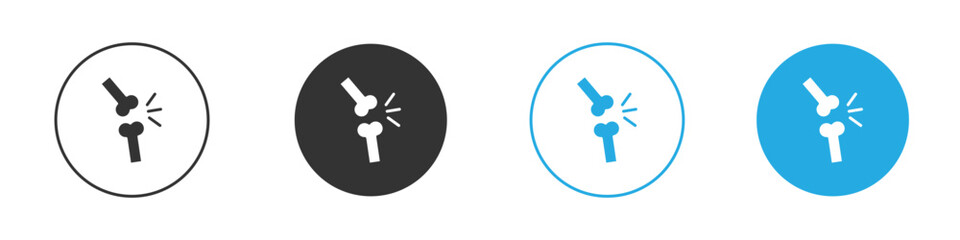 Joint icon for app and web design. Simple element illustration.