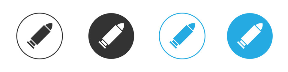 Bullet icon for app and web design. Simple element illustration.