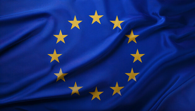 Generated imagewaving european union flag