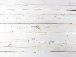 Obraz premium Top view of white wooden texture background
