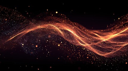 Obraz premium Abstract swirling energy