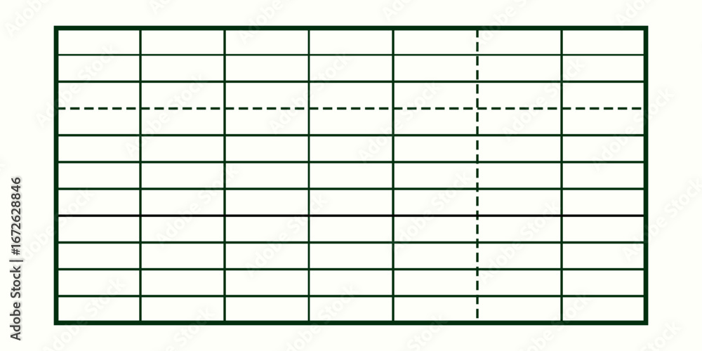 Aufkleber innovative tech vector background with grid pattern and dotted lines.