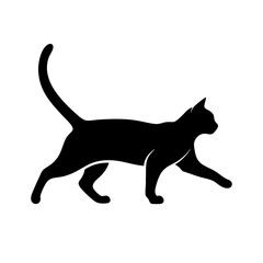 black cat silhouette