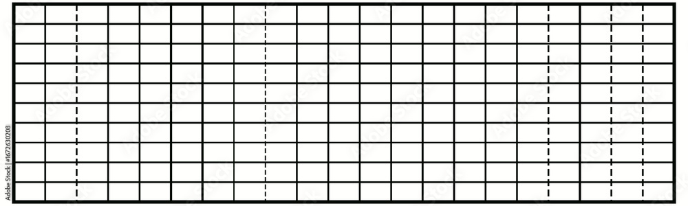 Aufkleber geometric grid design with dashed lines on a tech background.