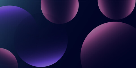 three dimensional earth dark blue and purple circle background