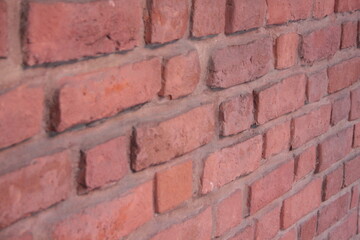 red brick wall