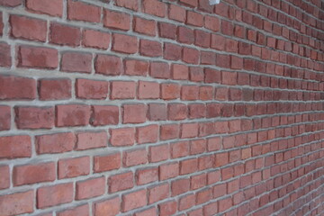 red brick wall