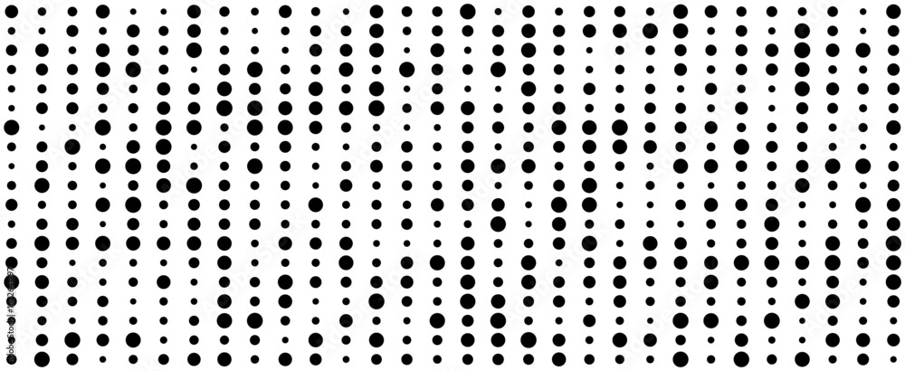 Aufkleber abstract vector tech background with circular dotted pattern for modern design.