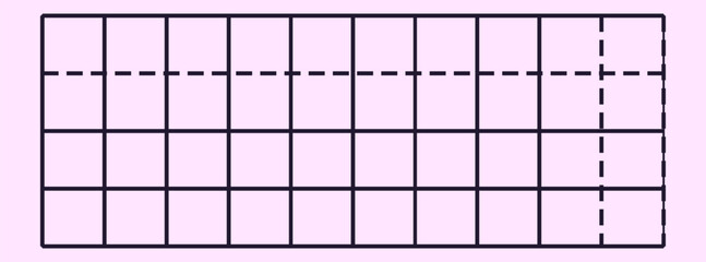 Abstract geometric grid pattern with dotted lines on light background.