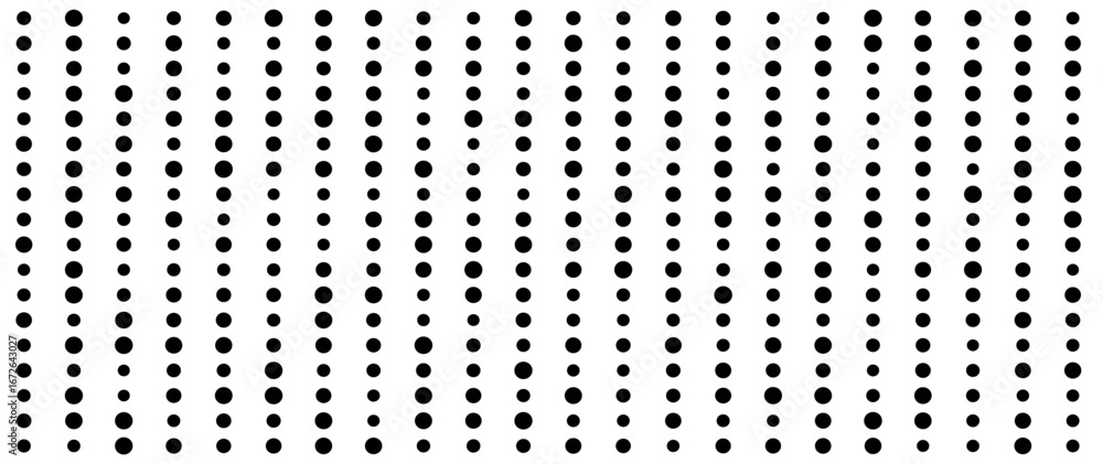 Aufkleber dynamic vector tech background with black elliptical pattern on white.