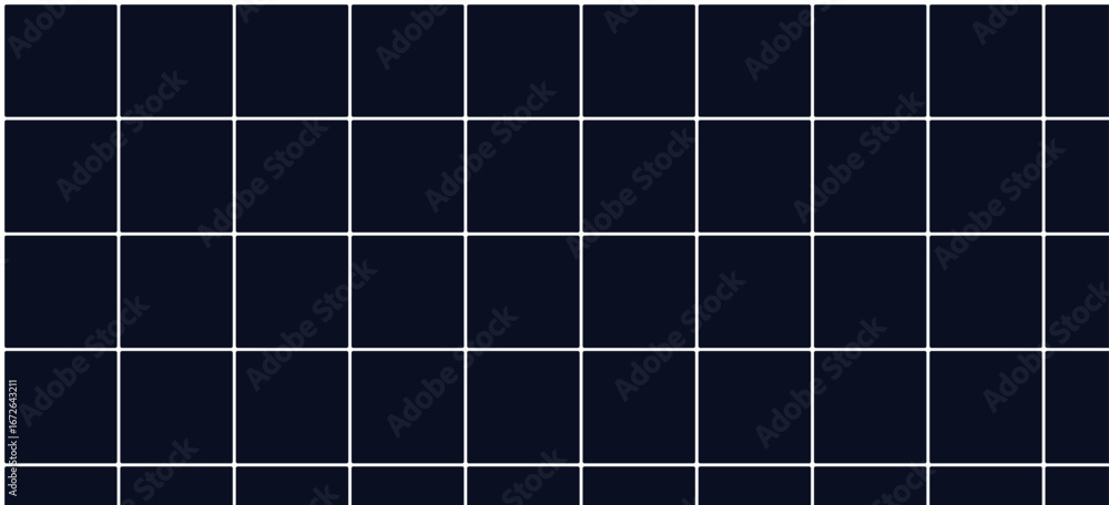 Aufkleber dark geometric vector tech background with grid pattern and minimalist design.