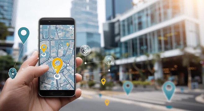 navigation, navi, googlemaps, poi, pov, smartphone, app, navigieren, innerorts, urban, st&auml;dtetrip, orientierung, lieten, lassen, telefon, beweglich, smart phone, tablet, icon, bildschirm, technik, int