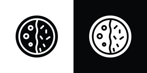 Kare raisu icon for web design. solid vector icons