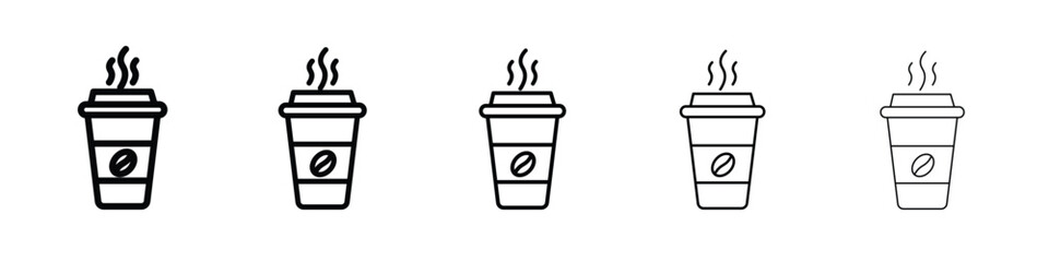 coffee cup icon for graphic designs. Icon vector design
