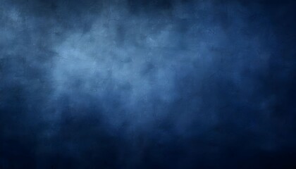Abstract dark blue textured background with subtle cloud-like formations.